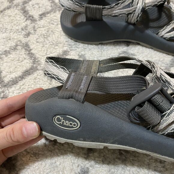 Chaco ZX/2 Classic Hiking Sport Sandals Women's Gray Nylon - US 8 Beach - Picture 5 of 8